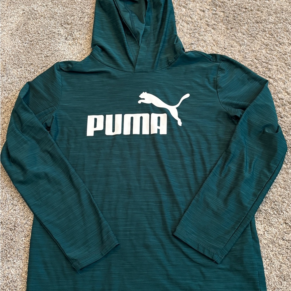 PUMA Green Hoodie